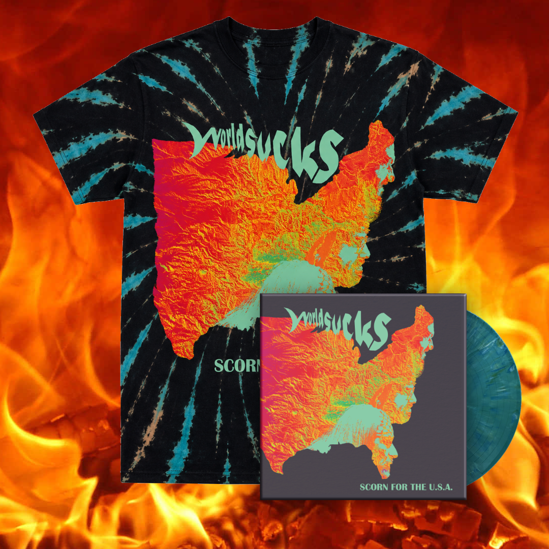 WORLDSUCKS - Scorn for the U.S.A. LP *PRE-ORDER*
