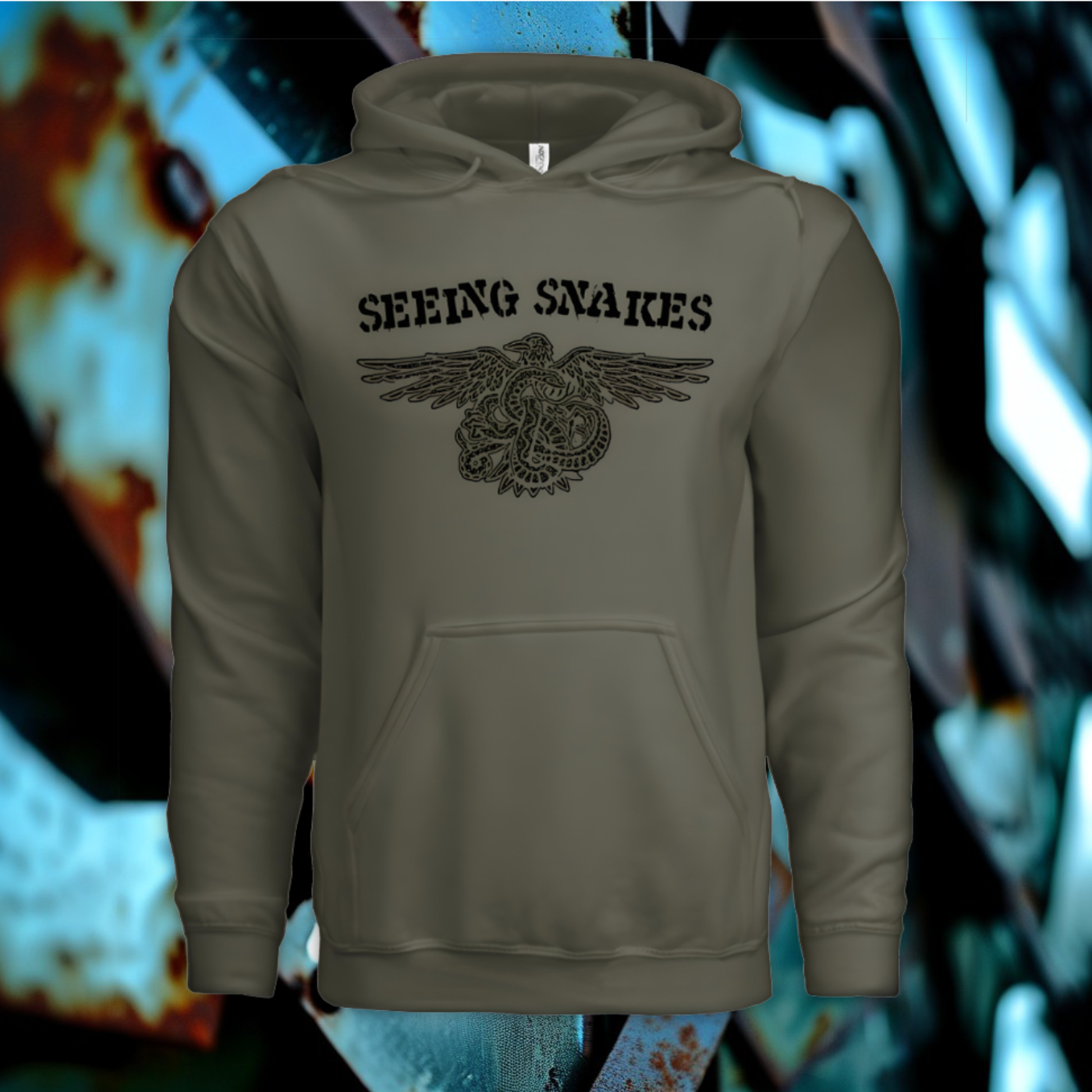 Snake and Bird Hoodie