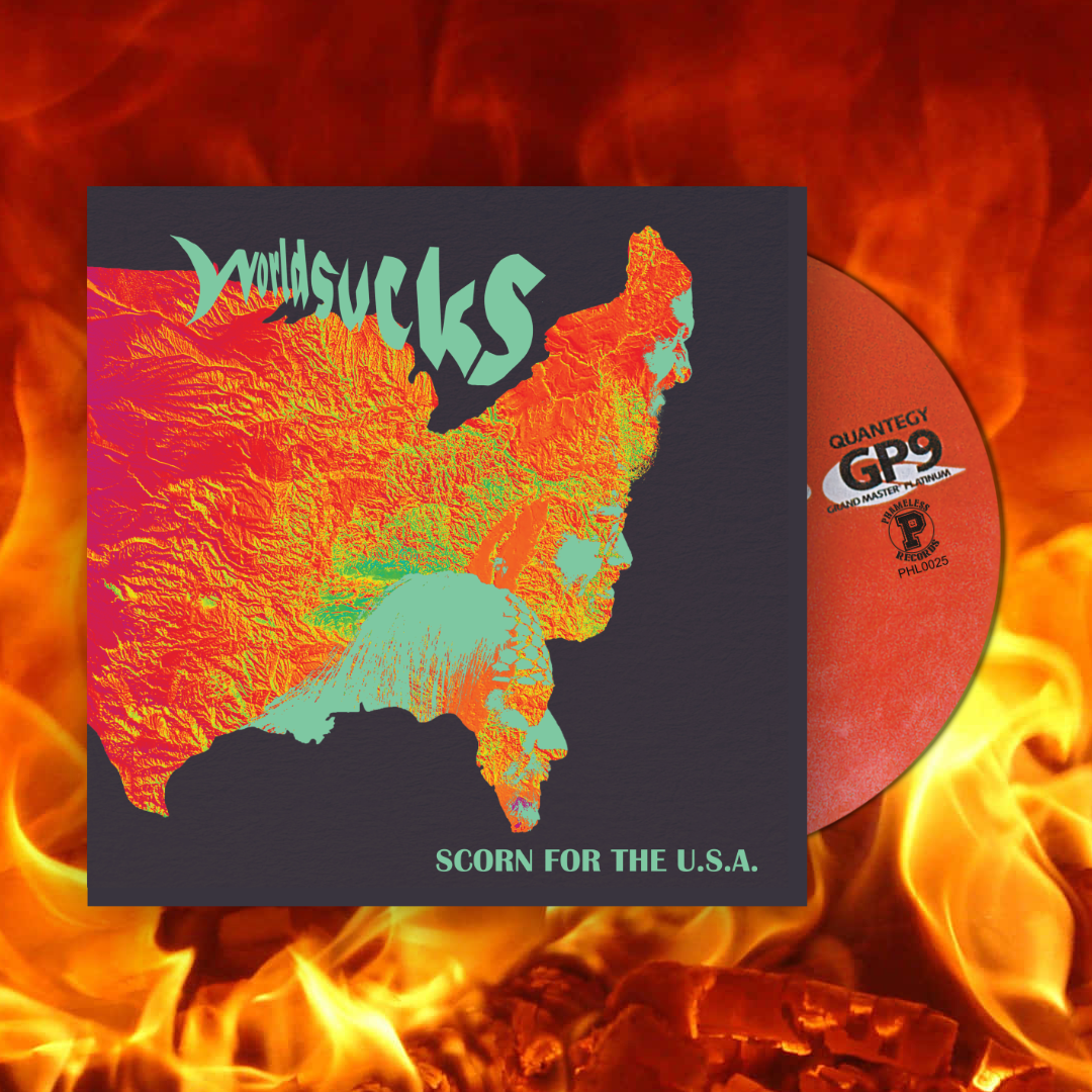 WORLDSUCKS - Scorn for the U.S.A. CD *PRE-ORDER*