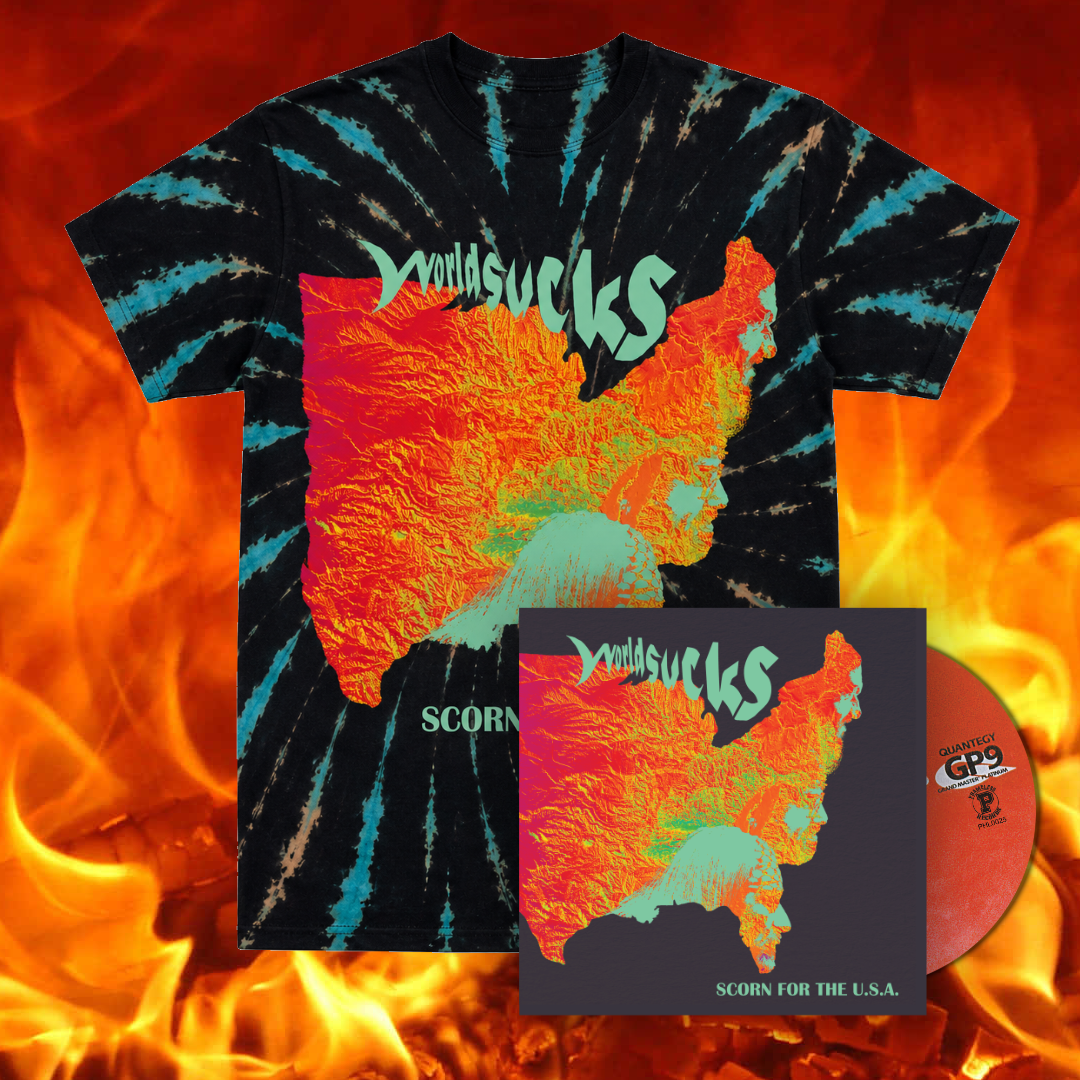 WORLDSUCKS - Scorn for the U.S.A. CD *PRE-ORDER*