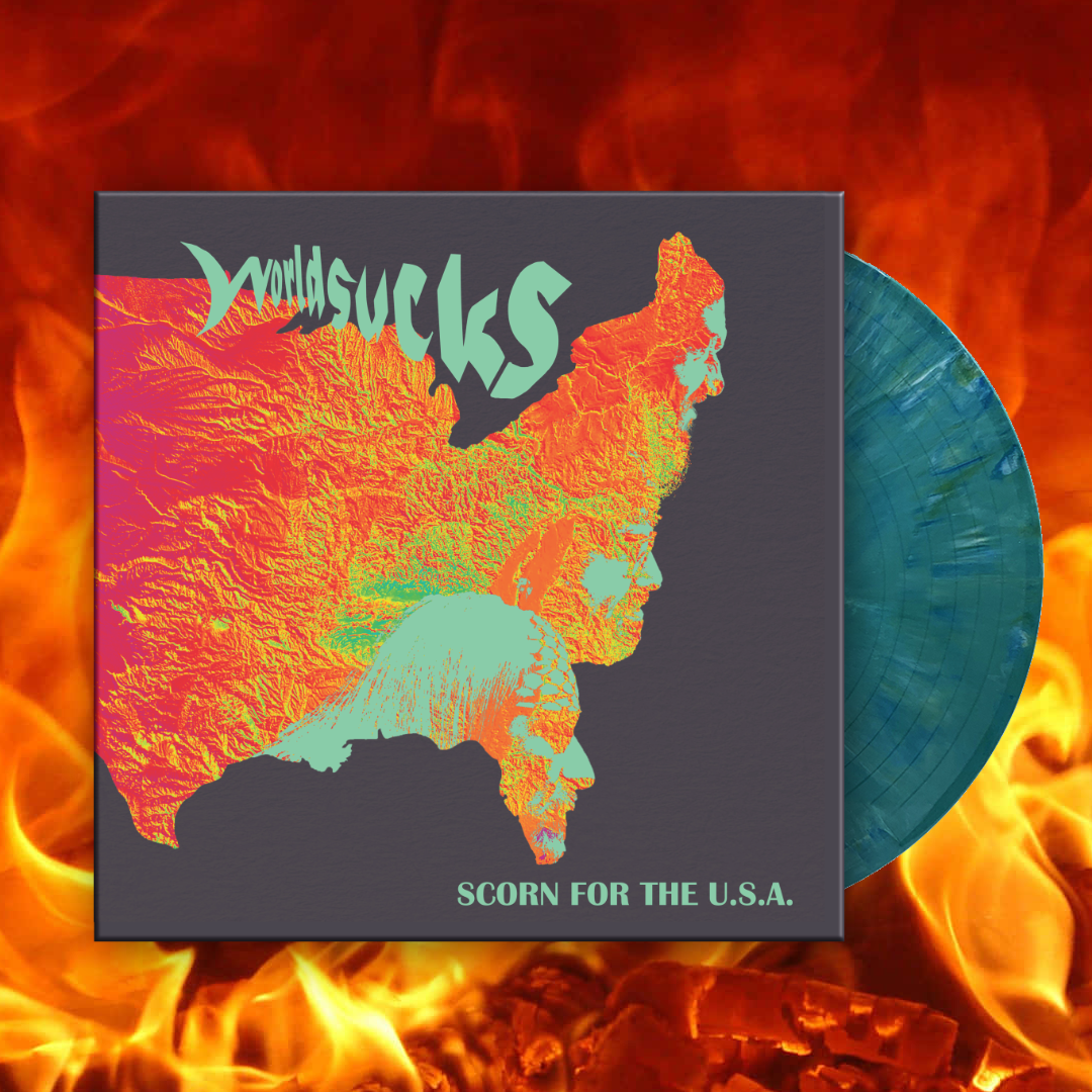 WORLDSUCKS - Scorn for the U.S.A. LP *PRE-ORDER*
