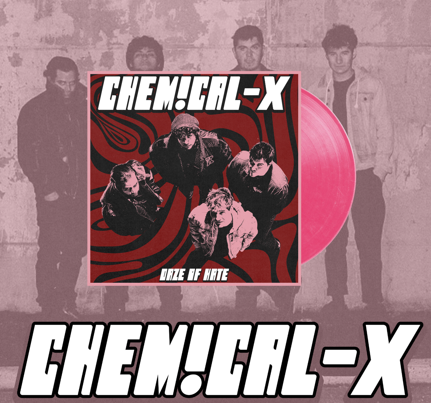 Chemical-X - DAZE OF HATE - 12" LP **PRE-ORDER**