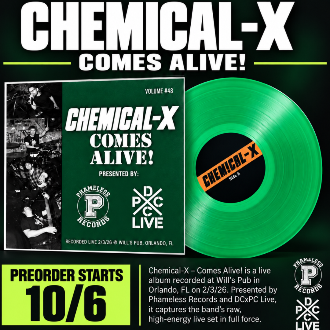 Chemical - X - COMES ALIVE CD/LP