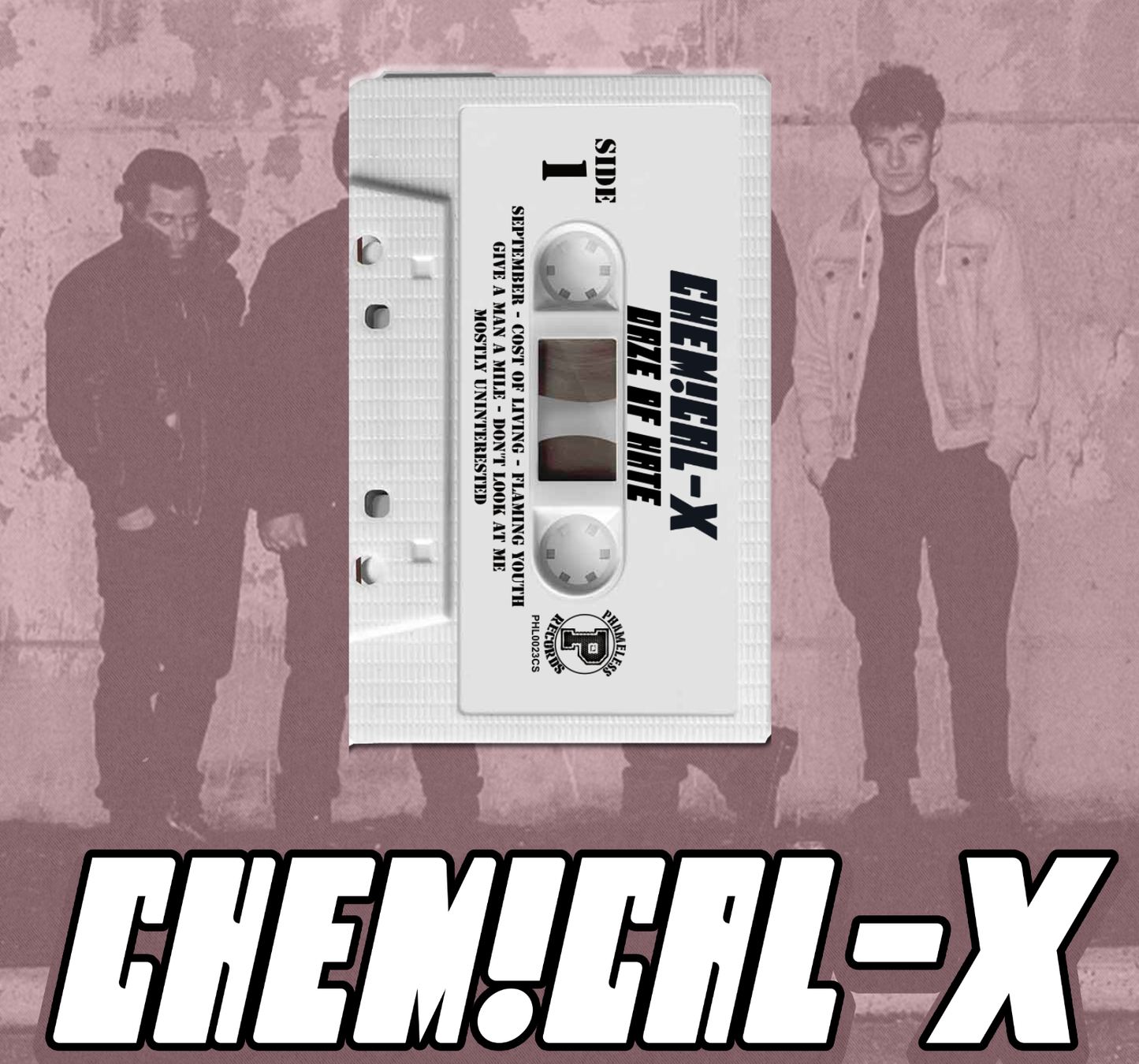 Chemical-X - DAZE OF HATE - CASSETTE **PRE-ORDER**