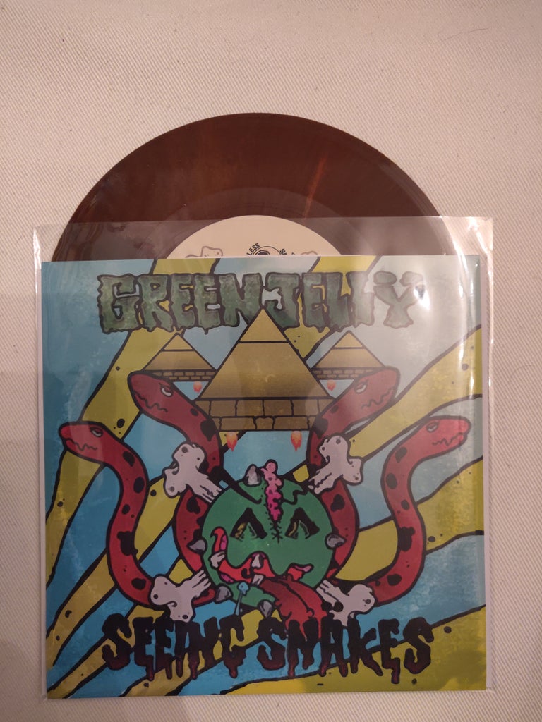 Green Jellÿ/Seeing Snakes Split 7"