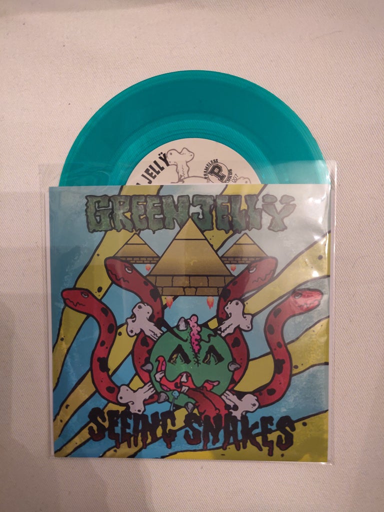 Green Jellÿ/Seeing Snakes Split 7"