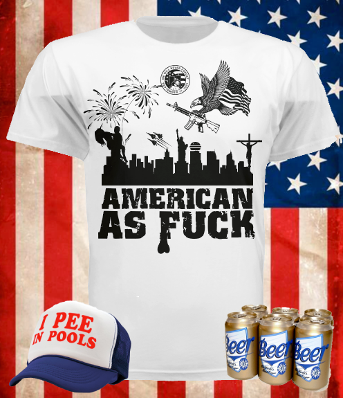 American As F**k Shirt