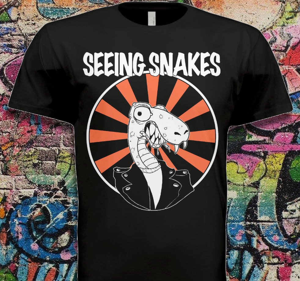 Seeing Snakes - Screeching Snakes T-Shirt